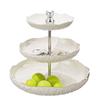 Elegant Three-Tier Dessert & Fruit Display Stand for Home or Restaurant