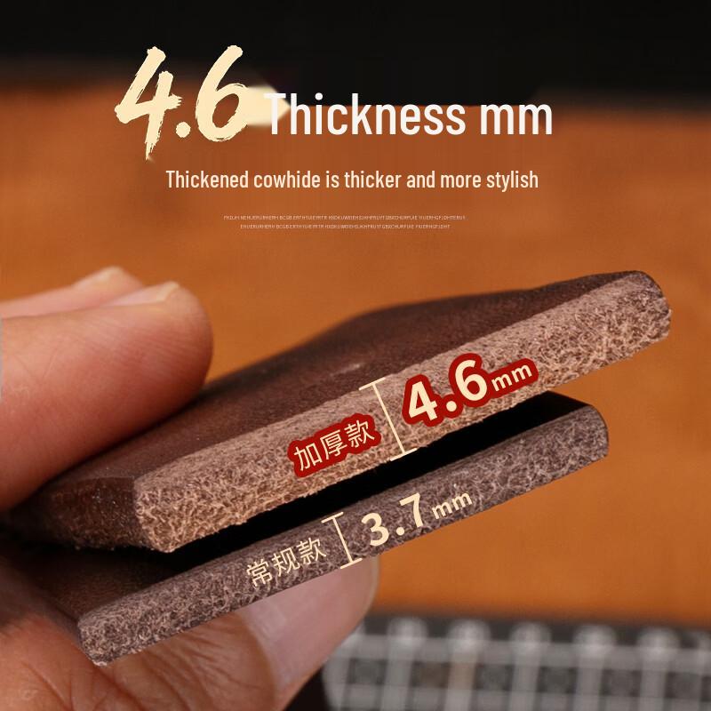 Niudangjia Men's First Layer Cowhide Pin Buckle Belt