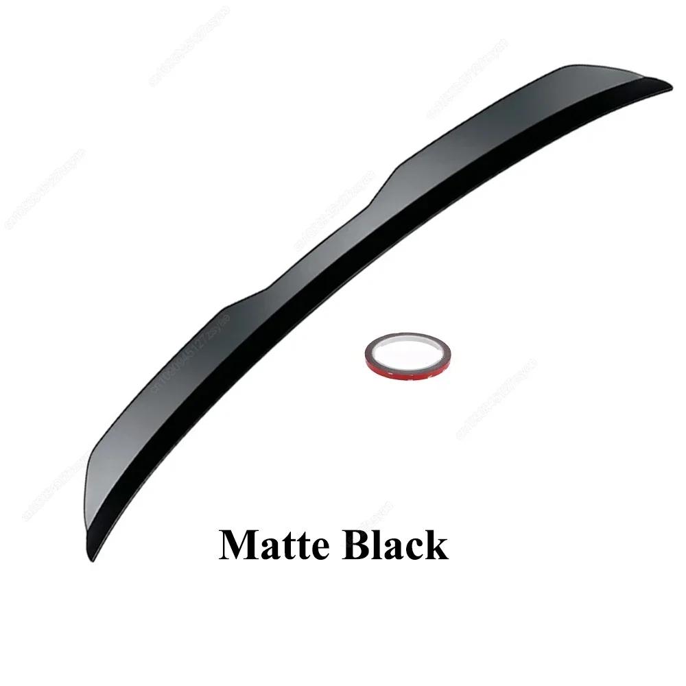 Car Rear Roof Spoiler Wing For Renault Clio 2 Mk2 2015-2020 Hatchback Rear Tail Wing Gloss Black ABS Bodykits Tuning