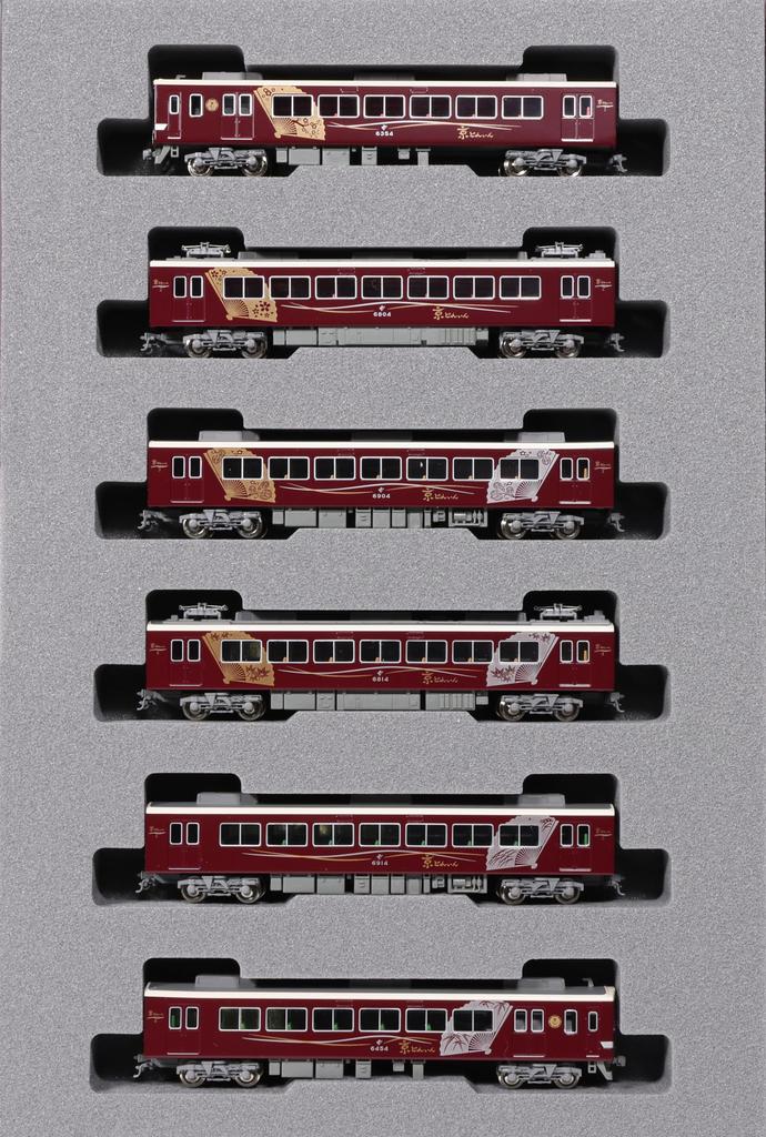 KATO Hobby Center KATO N Gauge Hankyu 6300 Series Type Set Railway Model Train "Kyoto Train" 6-Car 10-941
