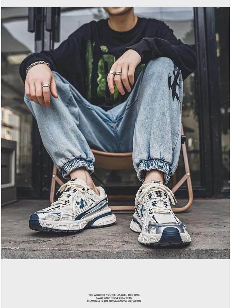 Herren Trendige Plateau-Sneaker, Herbst/Winter 2024: Stilvolle Sport- & Freizeit-Laufschuhe