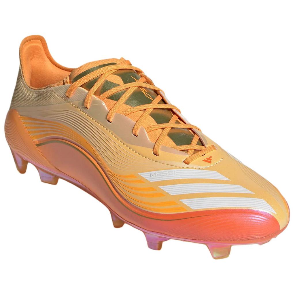 adidas F50 Messi Elite FG Messi Ice Tangerine Pack Unisex Cleats Orange Gold-Metallic Pure-Tangerine JQ0952