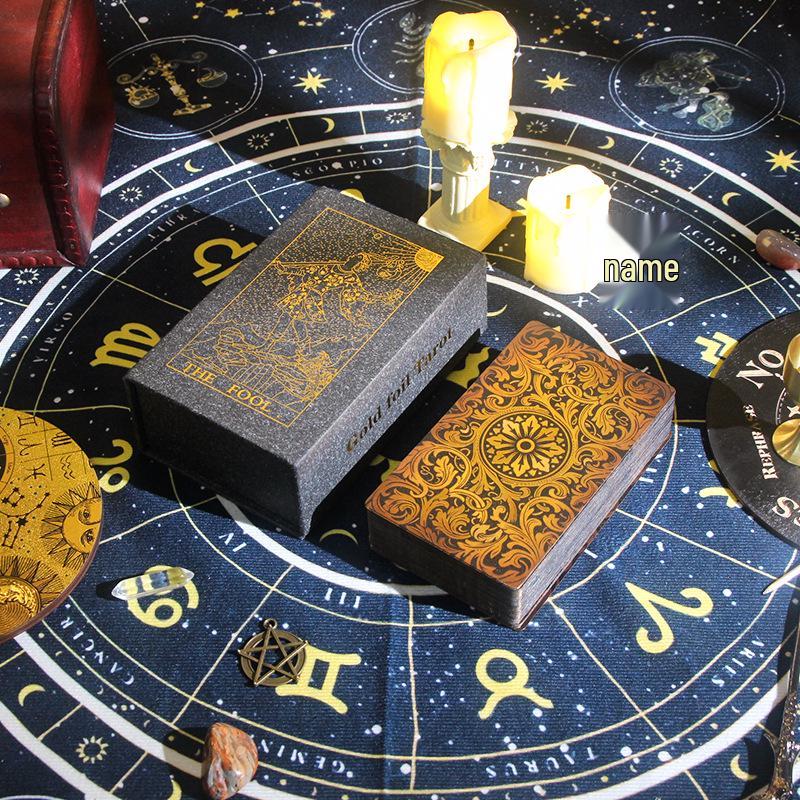 Rider-Waite Tarot Deck: Beginner-Friendly, Hot Stamped, Waterproof PVC Cards for Card Games.