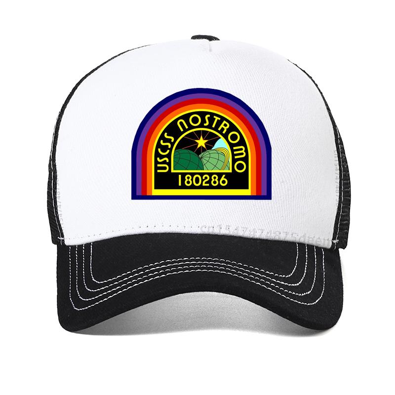 

Space Force Explore Convenant USCSS Nostromo Baseball Cap Flight Wings Blue Officer Badge men hat Summer mesh trucker hats Adjustable