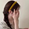 Eenvoudige Fluwelen Haarbanden Hoofdband Dames Meisjes Scrunchie Haar Hoepel Banden Accessoires Hoofdtooi Hoofddeksel Ornament