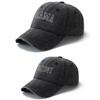 Fashion Washed Cotton MAMA MINI Embroidery Caps Vintage Adjustable Baseball Cap Breathable Parent-Unisex Baseball Hats