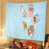 Funny-Siam-LippuS-Meme Hanging Bohemian Tapestry Bohemian Wall Tapestries Mandala Kawaii Room Decor