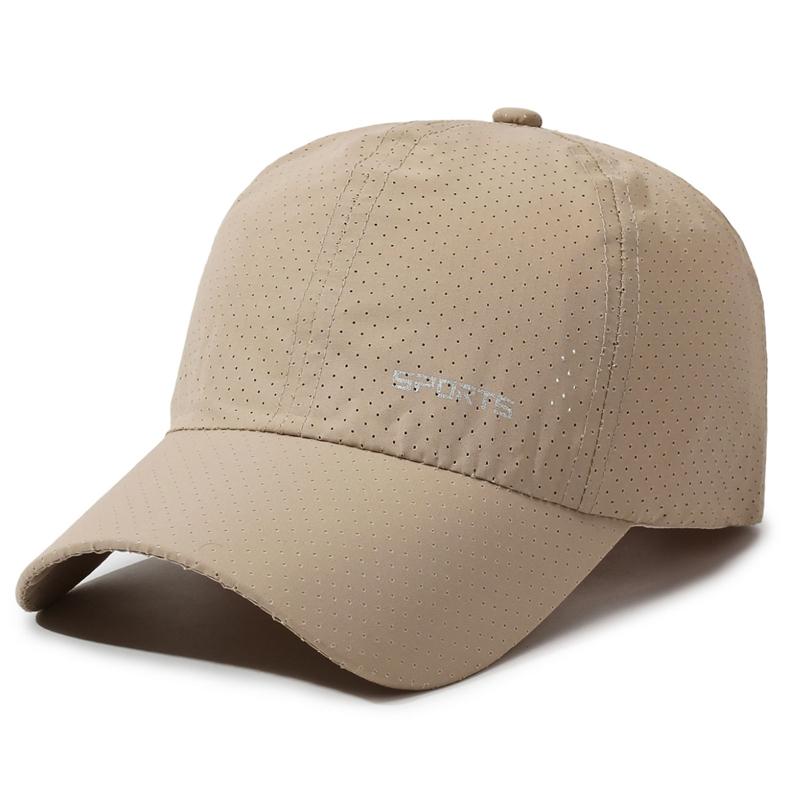 Summer Quick-Dry Breathable Baseball Cap Men's Sunscreen Cap Outdoor Sports Sun Hat