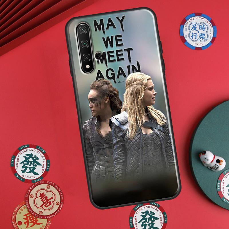 Heda Lexa The 100 TV Show For Huawei P60 Pro P30 P40 Lite Nova Y61 Y91 Y90 Y70 Y60 Y72 12s 12i 11i 7i 8i 9 10 SE Case