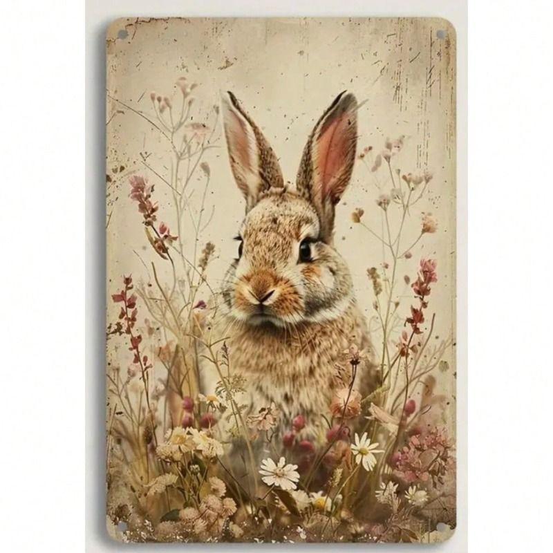 Vintage plechový nástěnný plakátový znak 20x30cm