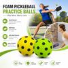 PU Foam Pickleball Training Balls High Bounce Quiet Pickleball Balls  for Pickleball Training