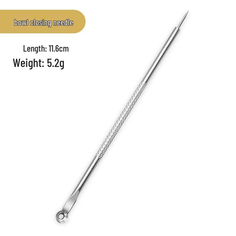 Stainless Steel Blackhead & Acne Remover Needle Kit