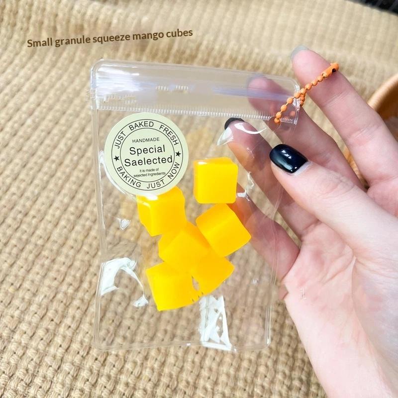 1Pcs New Sticky Tpr Fruit Blueberry Tangerine Orange Stress Relief Fidget Mini Squeeze Antistress Kids Toy