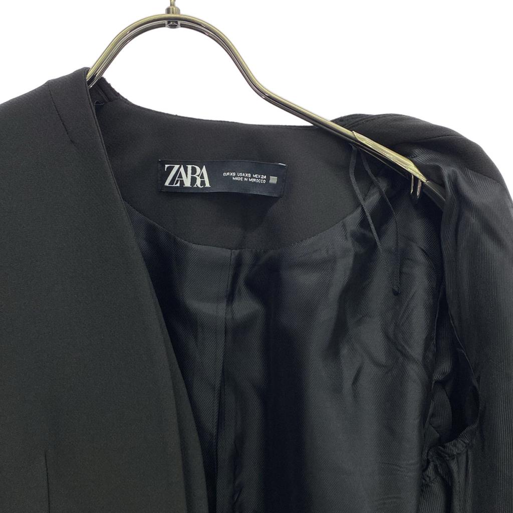 Zara Jaqueta sem cor XS preta Feminina Usada