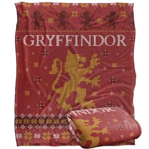 Harry Potter Gryffindor Fair Isle Blanket