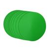 12pcs 19cm Soccer Training Marker Discs Non Slip Bright Colors Lightweight Round Marker Disc Green