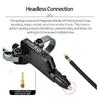 IIIPRO C5X4 Ultralight 4 Piston Bicycle Hydraulic Brake 850/1550mm MTB Brake Cooling Oil Pressure AM DH Road Bike Disc Brake