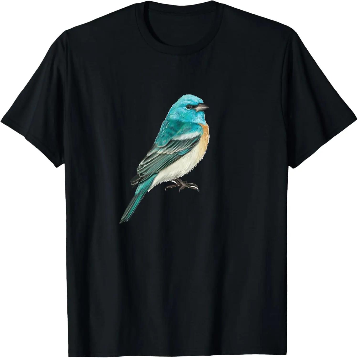 

Lazuli Bunting Bird graphic T-Shirt S чёрный