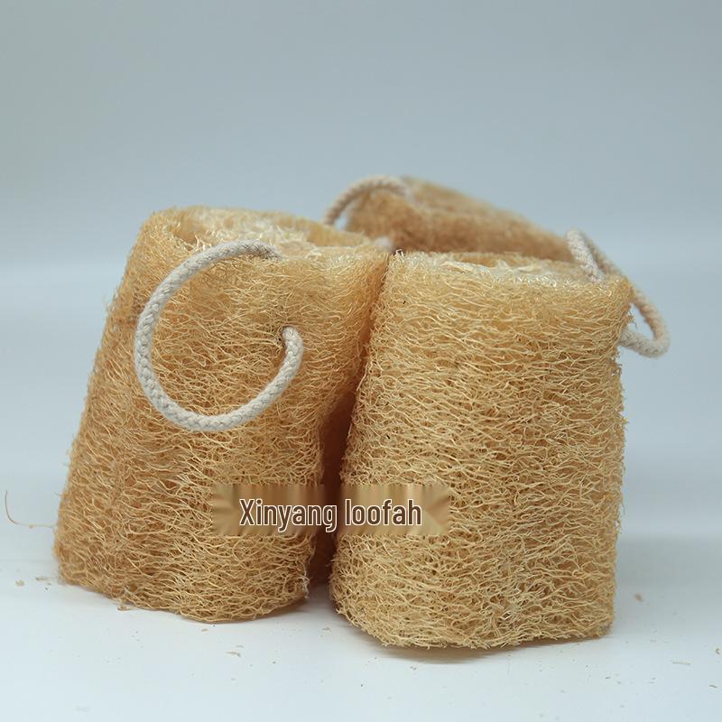 Natural Luffa Brush: Multi-Purpose Dish Scrubber & Bathing Sponge with Massage & Water Absorption Features