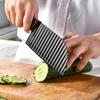 Convenient Not Deformed Slicing Tool Easy To Clean Carrot Potato French Fry Slicer Chopper for Home Wave Cutter