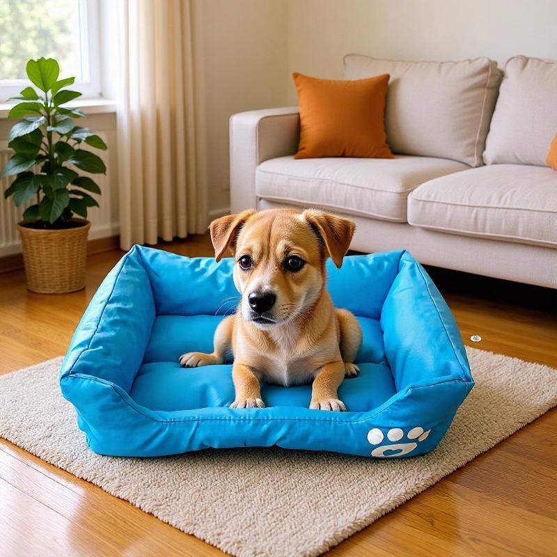 All-Season Waterproof Tear-Resistant Pet Bed for Dogs and Cats