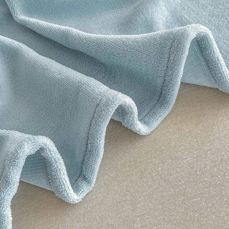 Warm Velvet Flat Sheet Solid Color Autumn Winter Bed Top Sheet 120/160/200/245/270cm Bed Linens for Single Double King Queen Bed