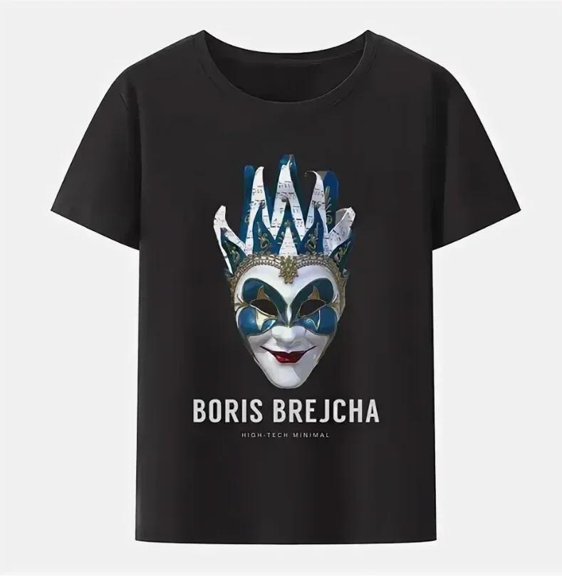 Harajuku Hip-hop Boris Brejcha Dj Mask Cool Short Men Women Tee Shirt Male Summer Fashion Hipster  Y2K  Hot Product