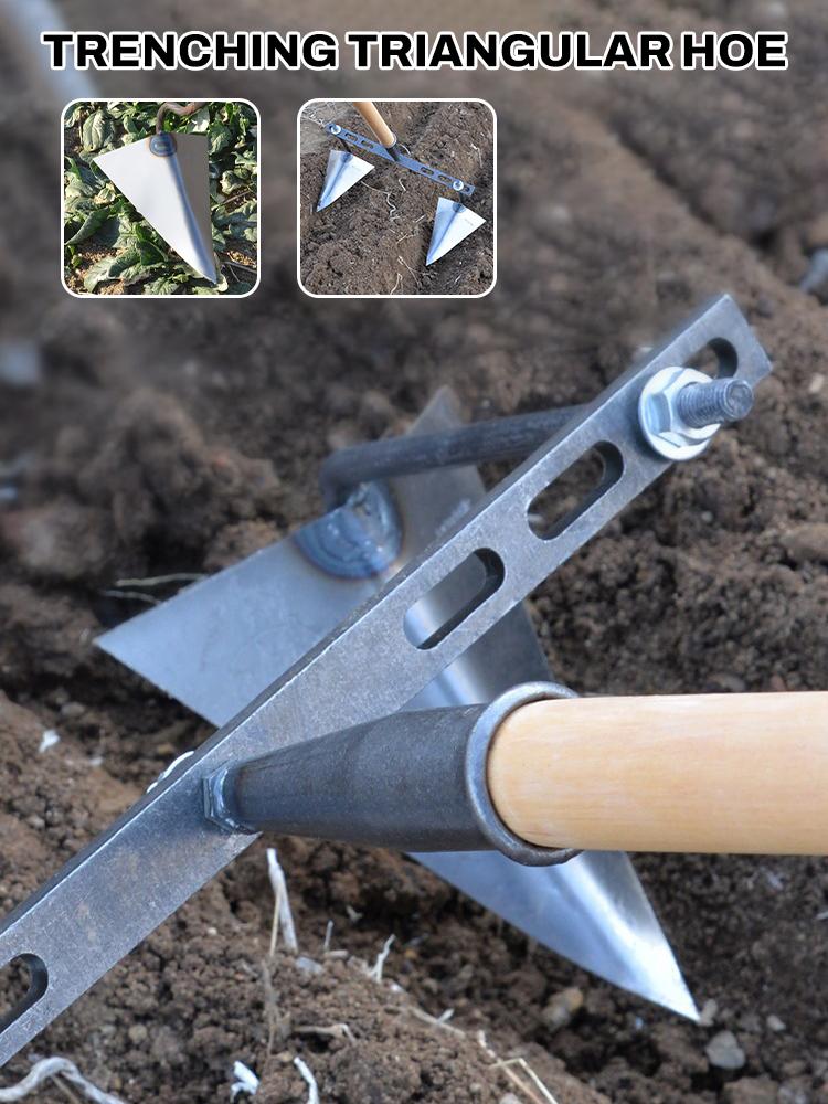 Double-headed Triangular Hoe