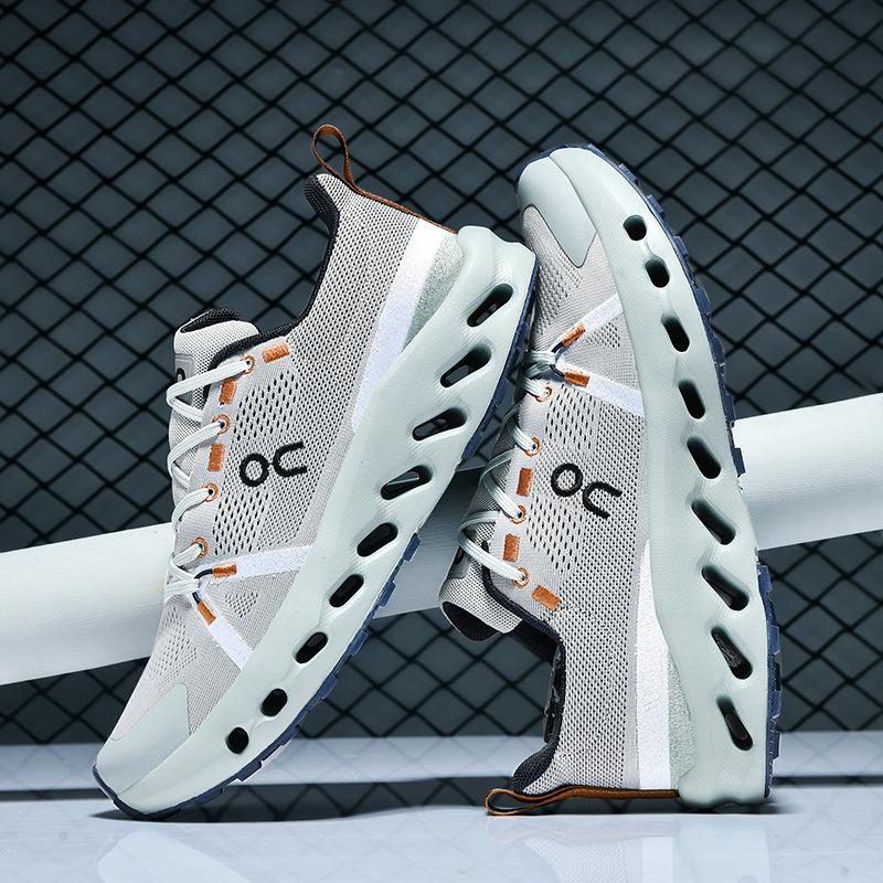 

Autumn Guochao Sports Running Shoes Men S Cushioning Running Shoes Flying Woven Lightweight Breathable Mesh Shoes 45