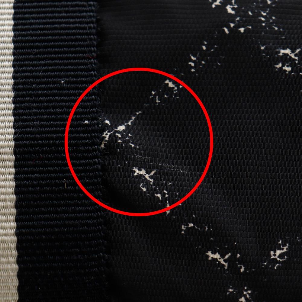 CHANEL Travel line Boston bag black Nylon canvas Women Used