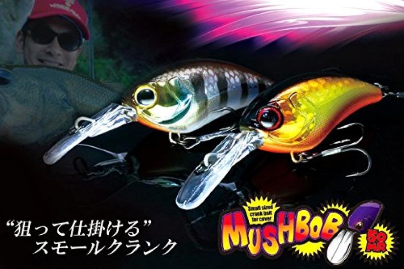 JACKALL Crankbait Mash Bob 50 SR 50mm 9g Matte Red Craw