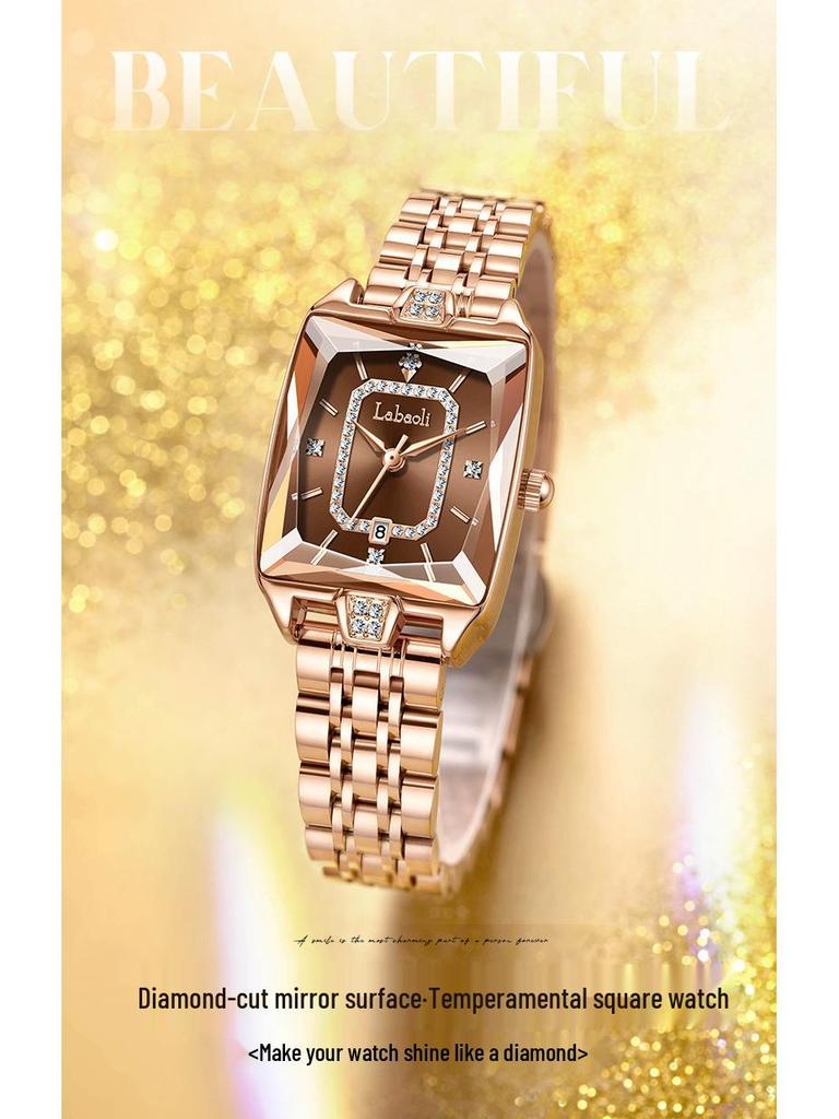 Laboli Neue Damen-Quarzuhr - High-End Vielseitiger Wasserdichter Stil