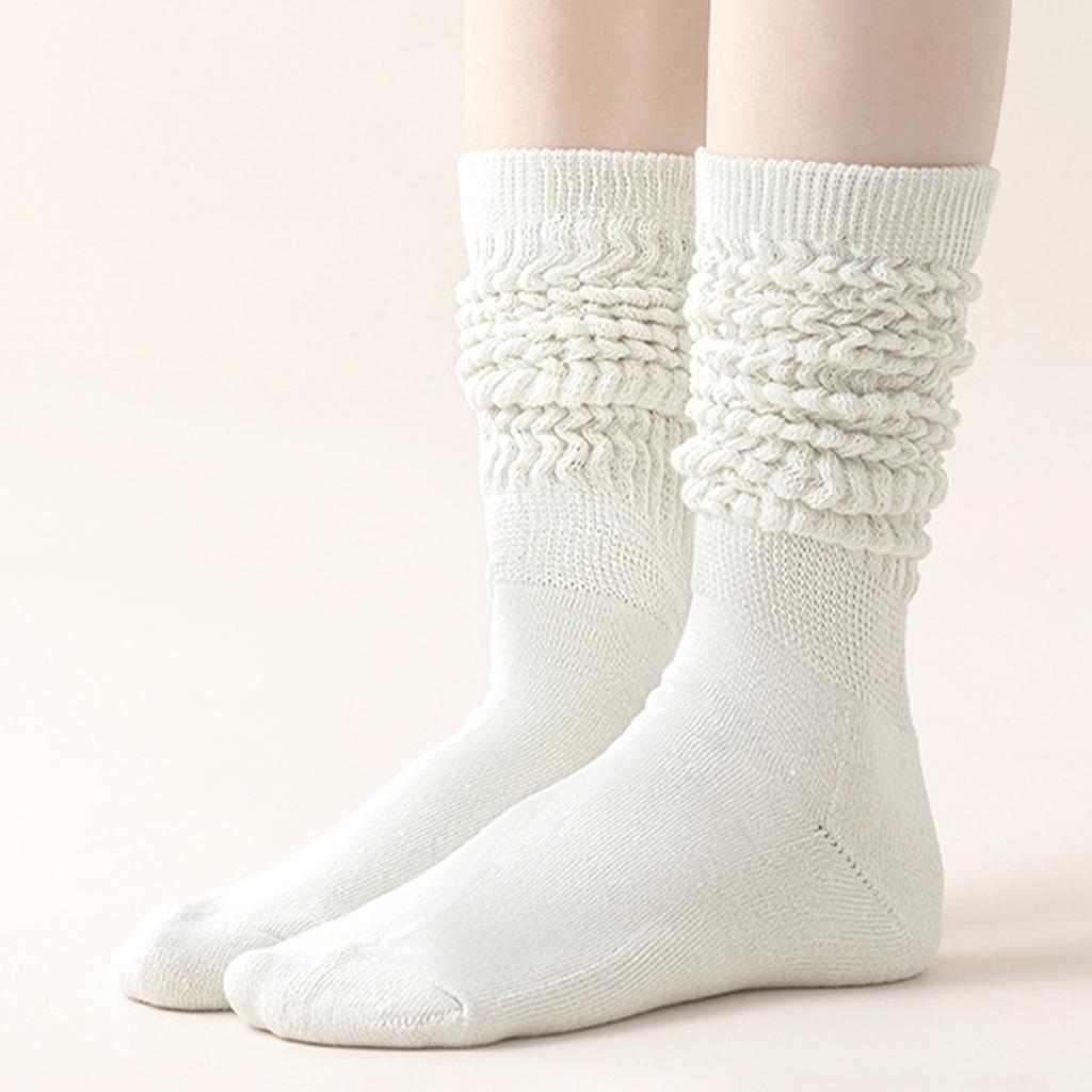 6 Pairs Women's Socks, Slouch Socks, Crew Socks, Slouchy Socks, Muliticlour, Comfy Socks