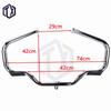 Compatible Engine Bumper Protection Bar for Harley Davidson 09-21 Electra, Street, Ultra, and Road King.