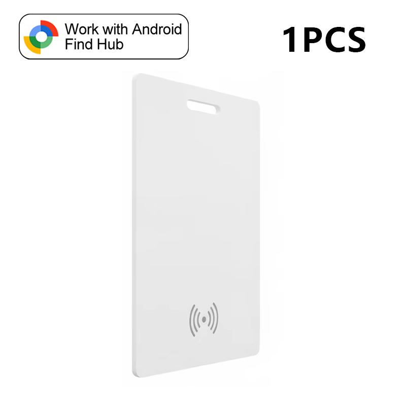 Android Smart Wallet Tracker Card GPS Tracker For Google Find Hub Anti-Lost Bluetooth Tag Locator Keys Pet Bag Item Finder 5