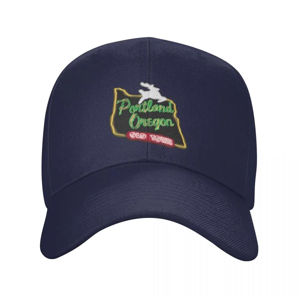 Portland Oregon Sign Baseball Cap Unique Hats Funny Hat Fishing Hat Tea Hat Woman Men's