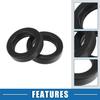 Fuel Injector O Rings Seals Fuel Injector Repair Kit for Honda Accord Civic 1988-2002 Rubber Black (Set of 4)