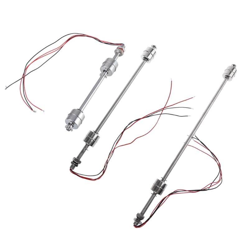 Stainless Steel Float Switch for Tank Liquid Water Level Sensor Double Ball Float Switch for Tank Pool Flow Sensors