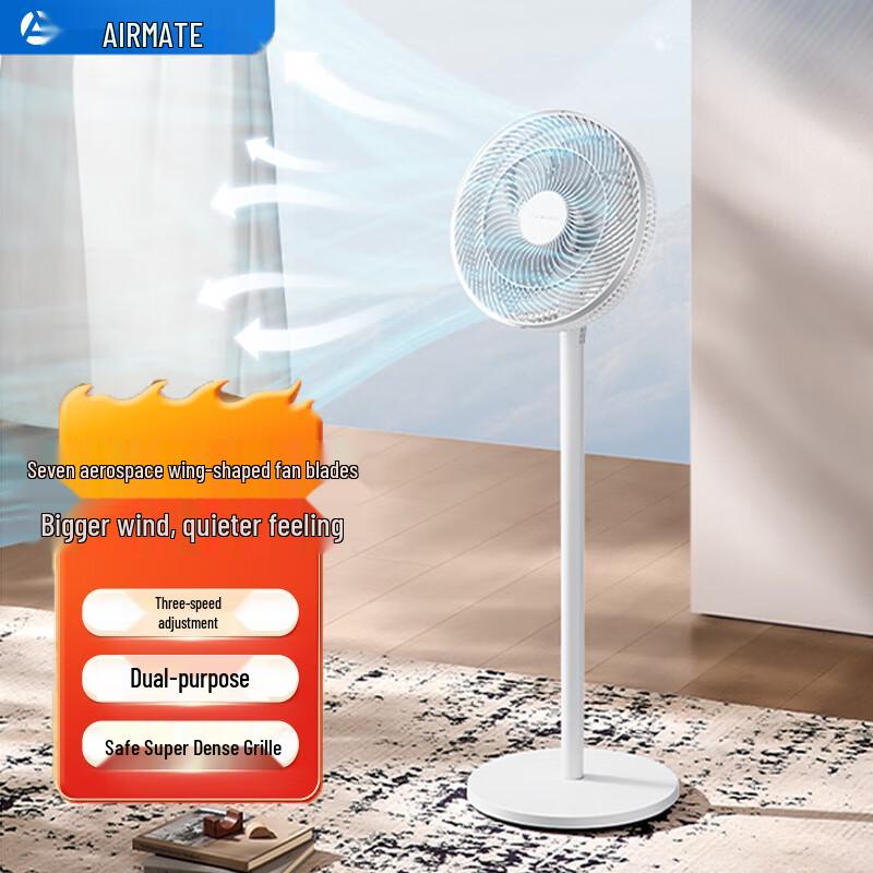 Airmate FS30-X96 7-Blade Pedestal Fan