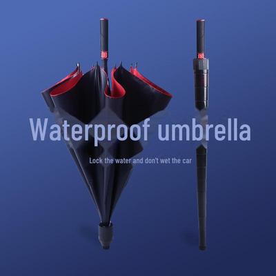 Men's Plus Size Strong Windproof Double Handle Waterproof Umbrella