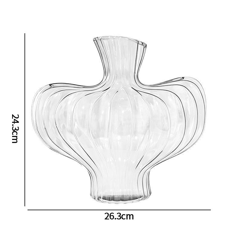 Plastic Decorative Vase Hydroponic Art Vase Household Decorative Ornament Multifunctional Flower Arrangement Vase Fresh Flower V