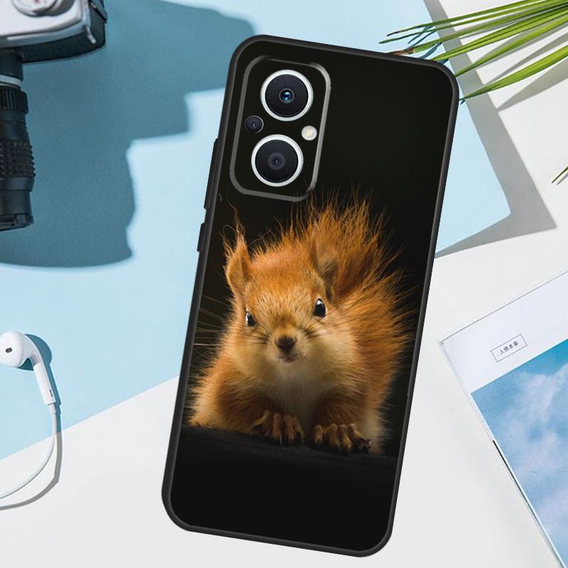 

Squirrel Cute Animals Cover For OPPO Reno 7 8 Lite 10 12 13 14 Pro 11 F 12F 13F 14F OPPO Find X8 X5 X6 X9 Pro Case OPPO Reno8 Lite