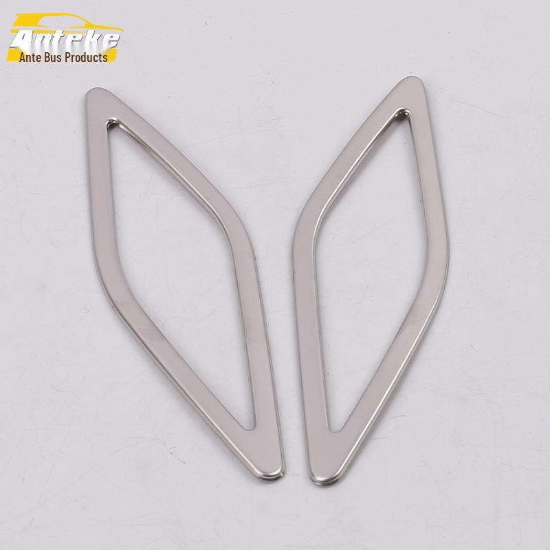 18 CC Stainless Steel A-Pillar Speaker Decorative Frame Cover