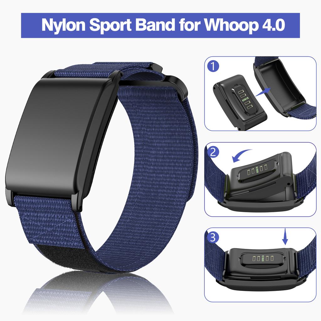 Nylon Fitness Band Soft Adjustable Replacement Breathable Protector Sports Wristband Strap for Whoop 4.0 For Women Men