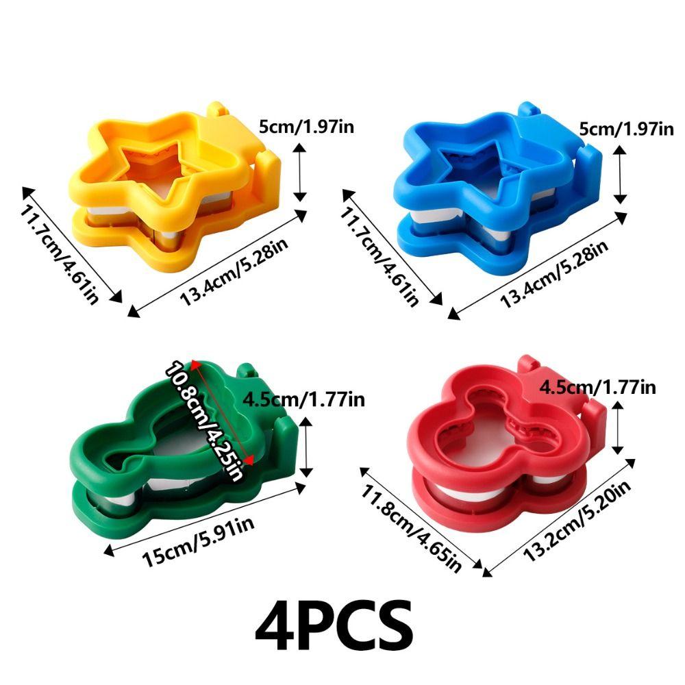 Multiple Shapes DIY Sandwich Cutters Mould Sealer Flip Sandwich Maker  Kitchen Baking Tools