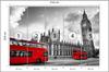 Photomural London Black And White  Self-Adhesive Mural 416x290