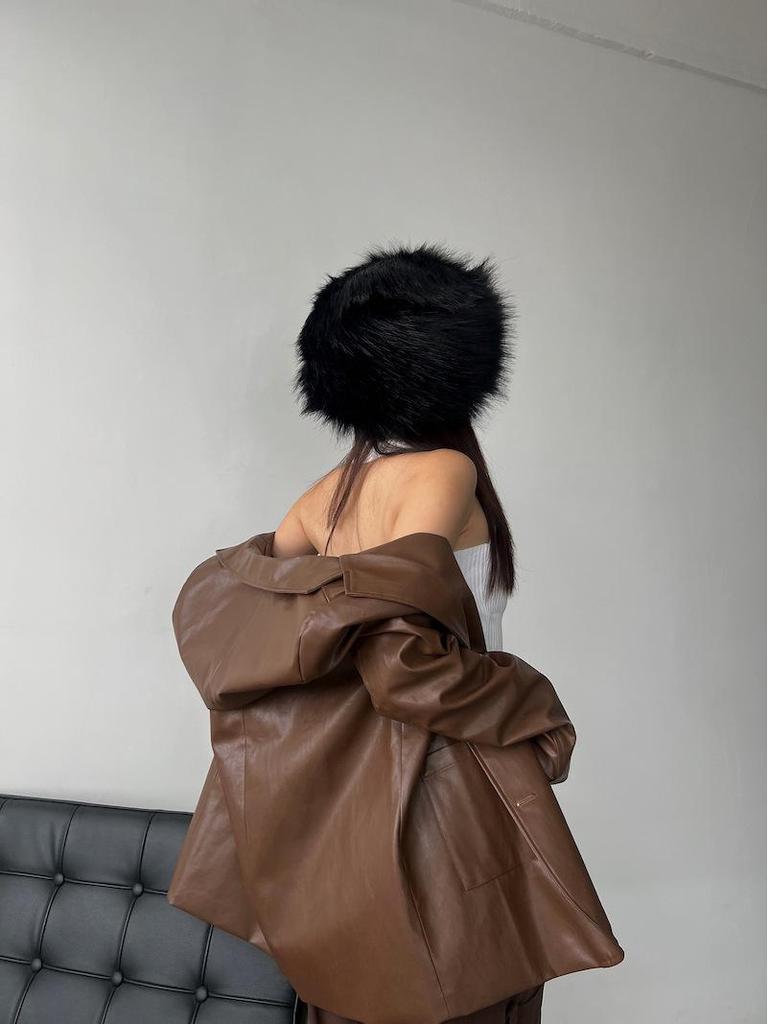 Women's Russian-Style Faux Fur Hat with Warm Ear Protection for Autumn/Winter