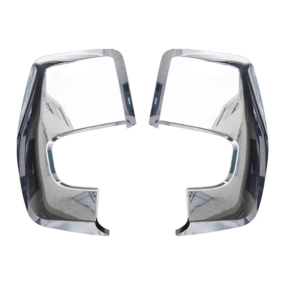 

For Ford Transit 2012- Tourneo Car Sticker Rearview Side Mirror Cover Wing Cap Exterior Door Rear View Case Trim Auto серебряный