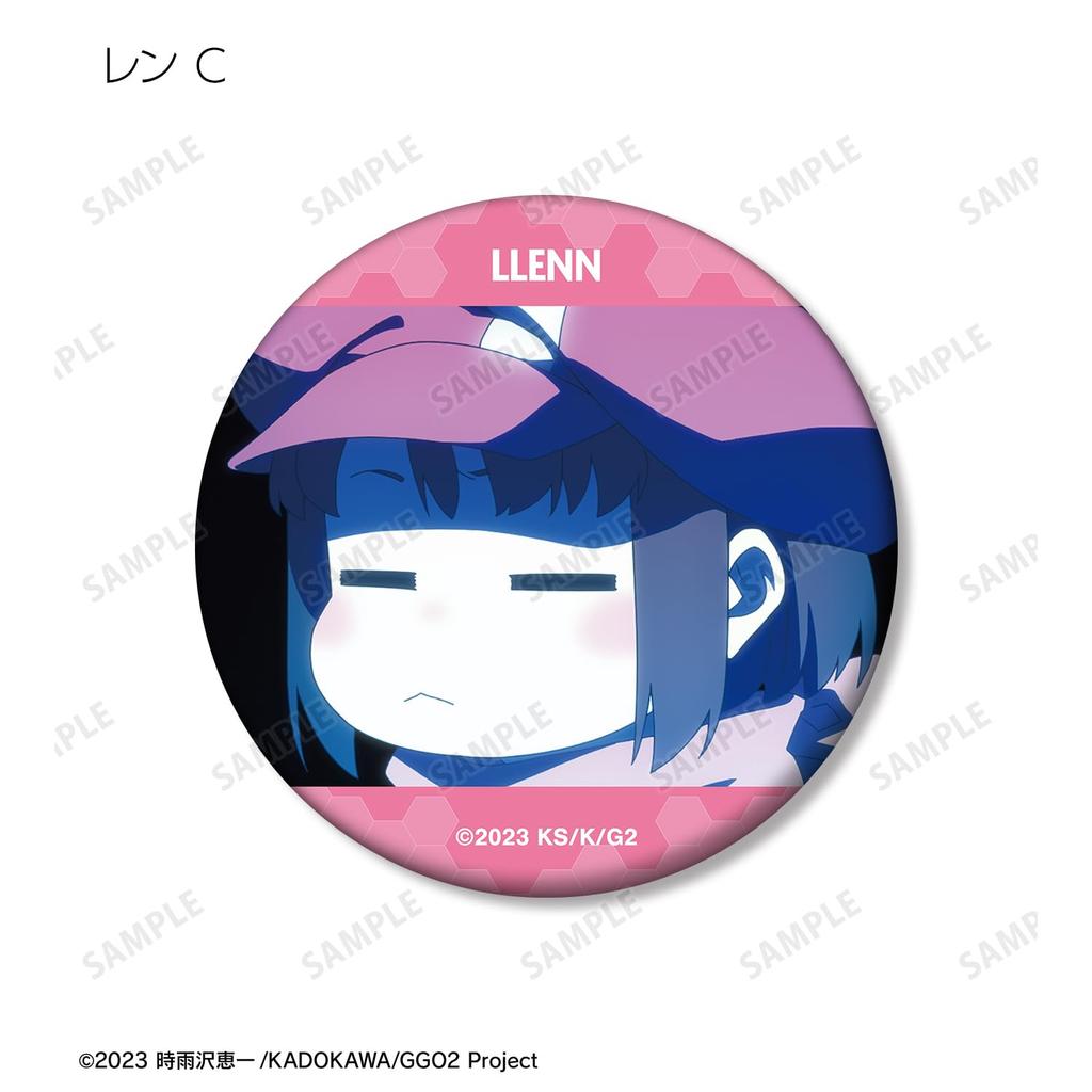 Sword Art Online Gun Gale Online II Trading Scene Matte Badge Box of 10 Alternative