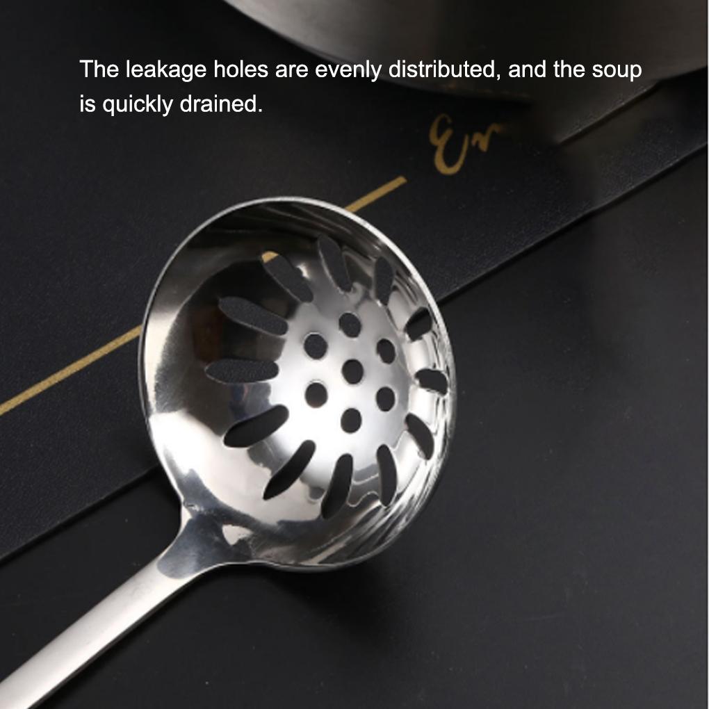 Polonic de Supă Gadget de Bucătărie Separator de Ulei Design Îngroșat Operare Simplă Accesorii de Uz Casnic Manoperă Fină